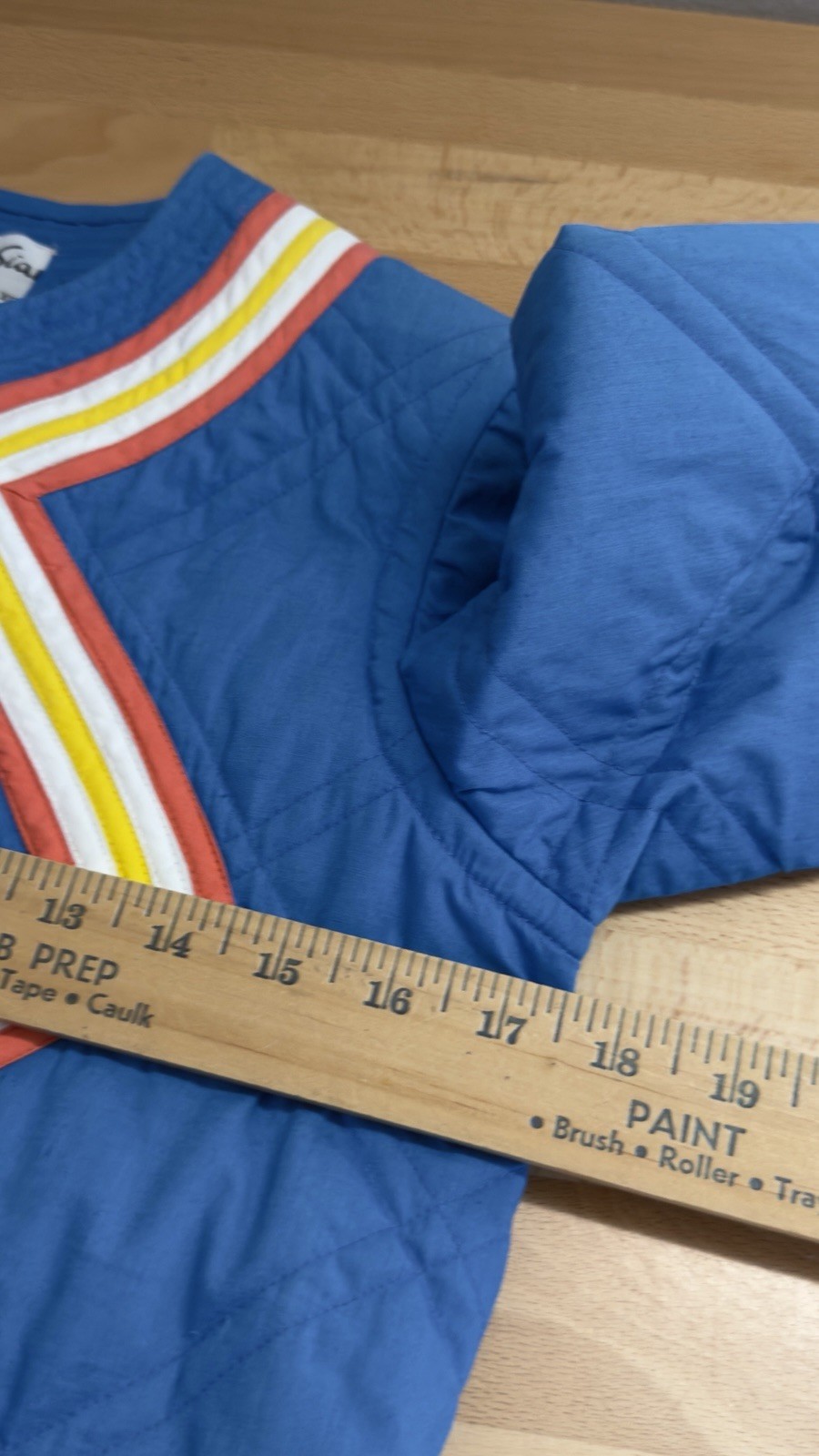 Vintage Rare Star Of Siam Jacket Quilted Cotton Mod Space Age Retro Ski Sz 4