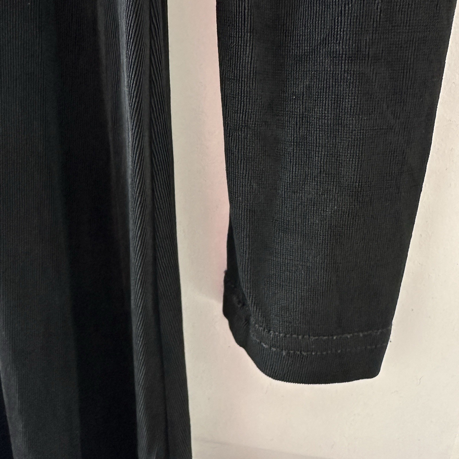 Vintage 90s Gap Black Long Sleeve Maxi Dress Women’s Size Small Witchcore