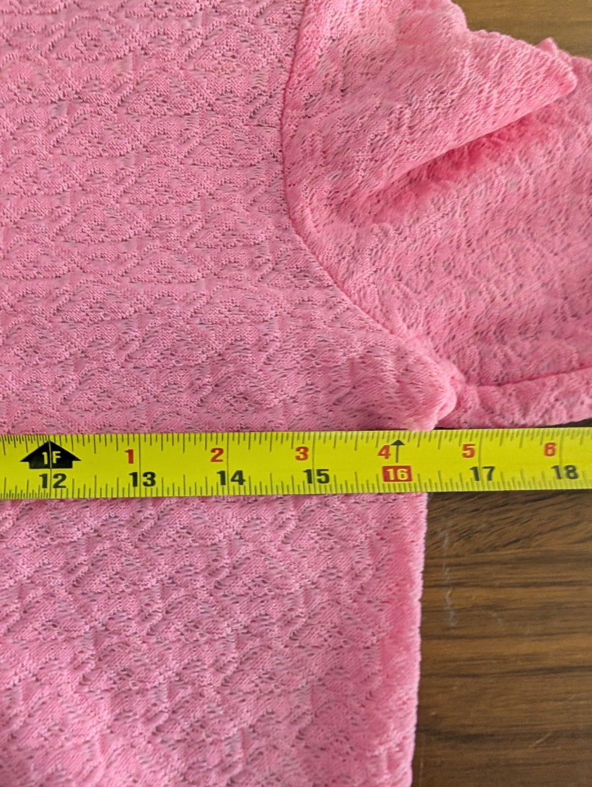 Vintage Pink Ruffle Leotard Blouse Dancer Ballet Sweater Womens M Kawaii 60s 70s