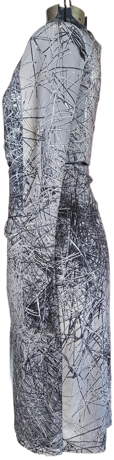 Vintage Y2K Halston Heritage glamorous siren cocktail party dress Size 4