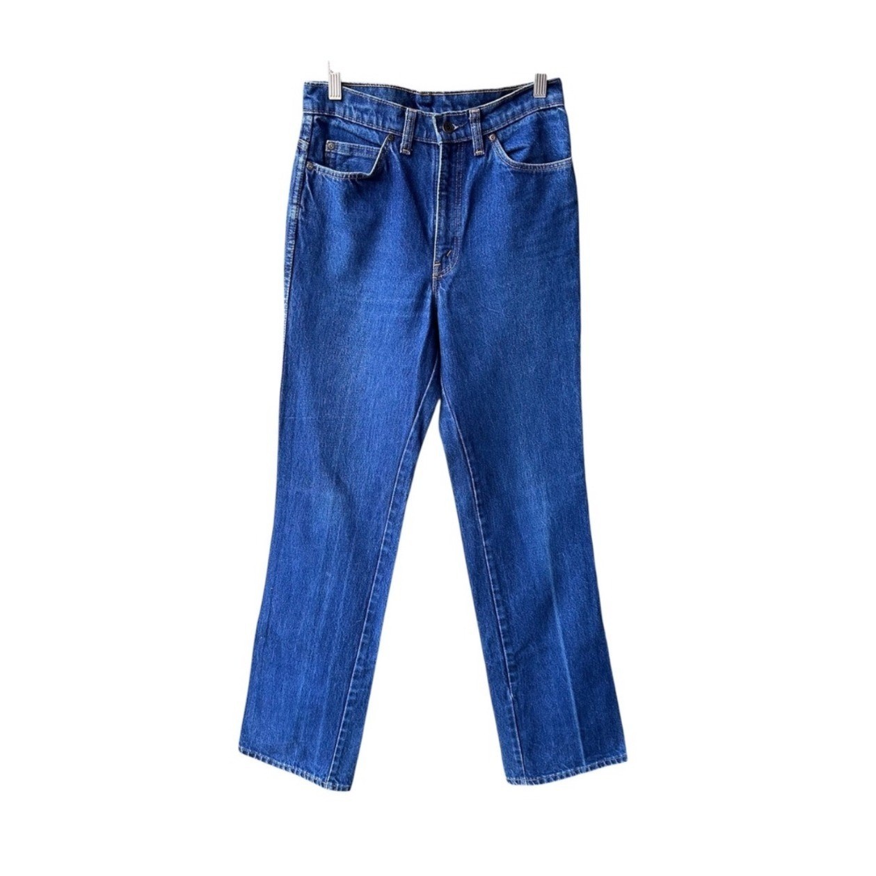 Vintage GWG Great Western Garment Jeans Pants High Rise Straight Leg Indigo 30