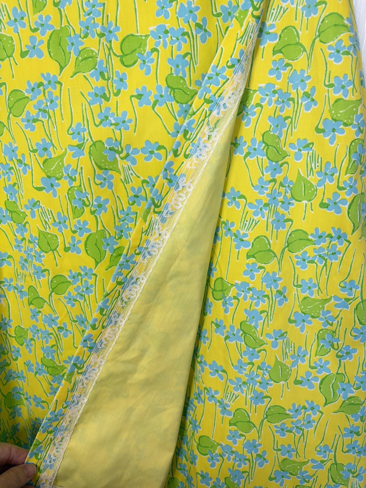 VTG Rare 70s Lilly Pulitzer Women’s Small Wrap Around Skirt Size 4
