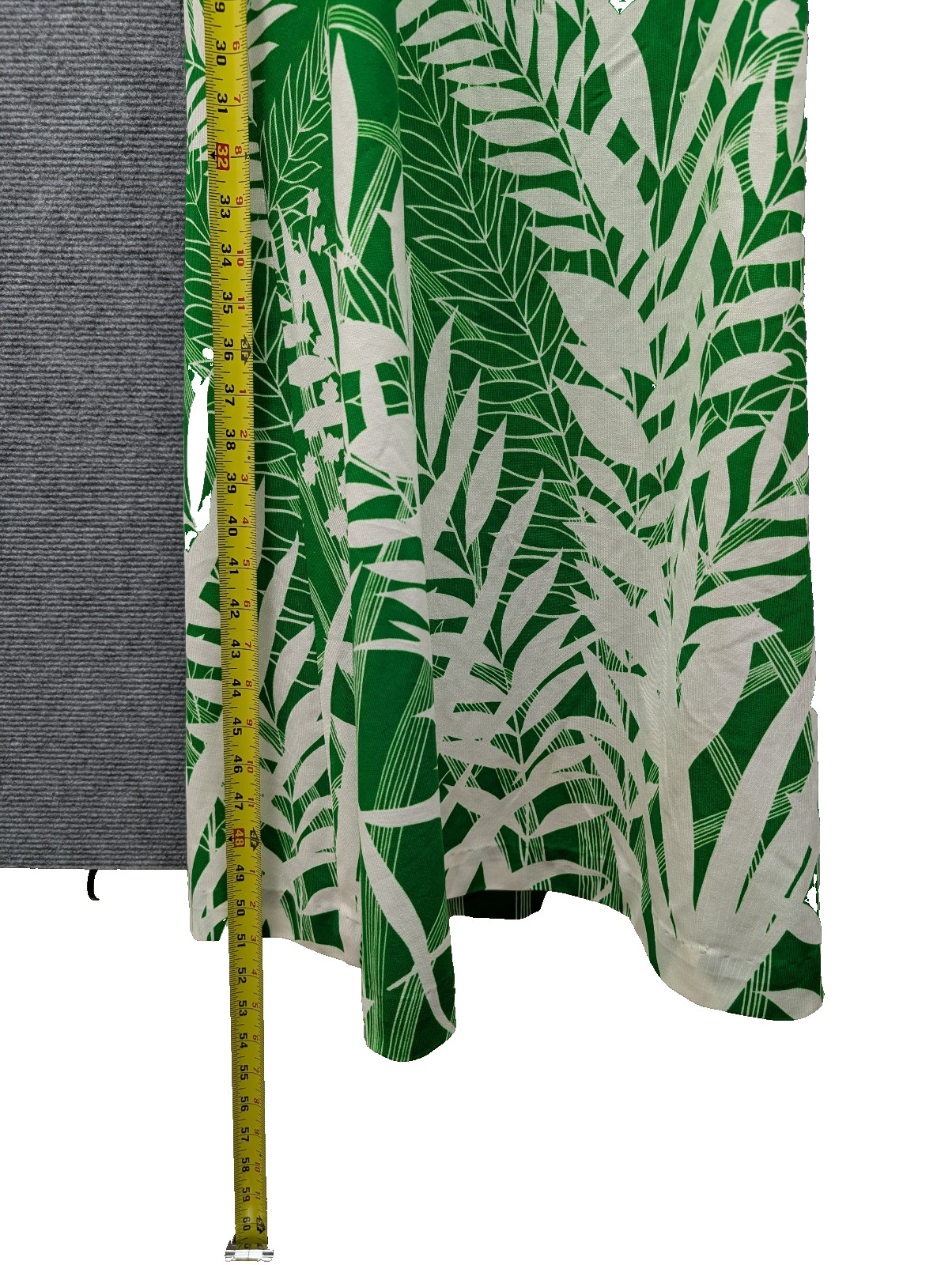 Malihini Hawaii Vintage Dress Womens 10 Maxi Kelly Green 70s Asian Inspired Mod