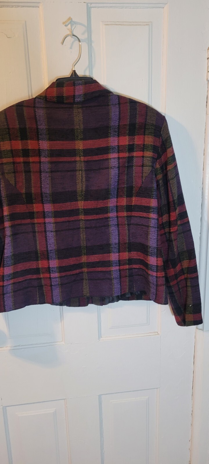 Vintage Bridgetown Collection Ladies Size 18 Blazer/jacket/Plaid Pattern/ Button