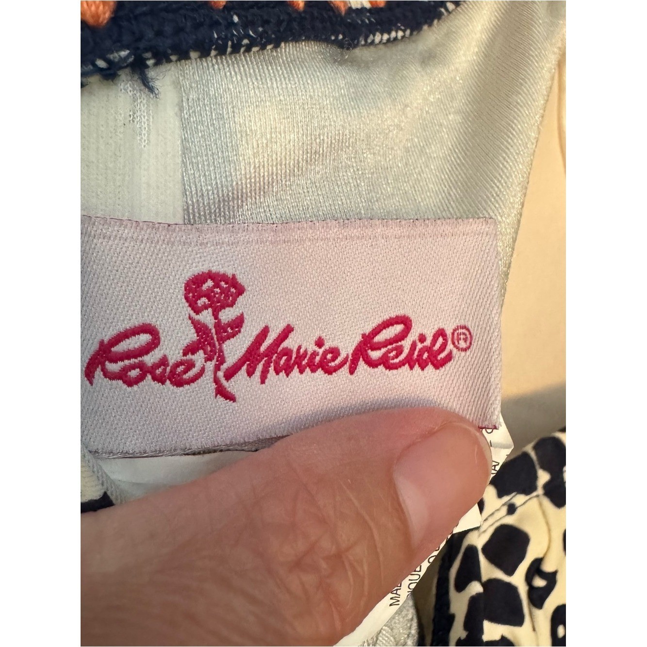 Vintage Rose Marie Reid Swim Dress 10 strapless Swimsuit