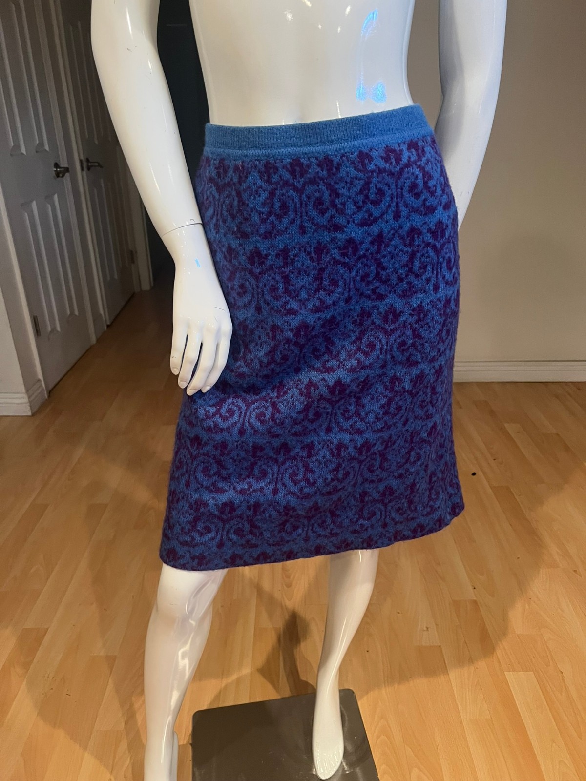 VINTAGE 90’S UNITED COLORS OF BENETTON KNIT PENCIL SKIRT SZ S SMALL