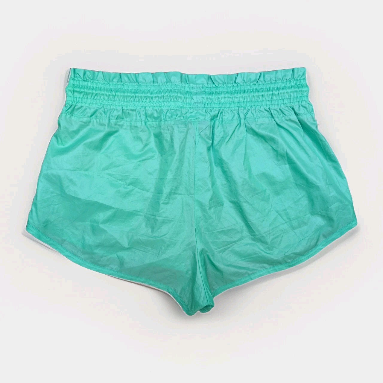 Adidas Glanz Shorts Running Womens Gym Running Sprinter 34 Retro Green Casual