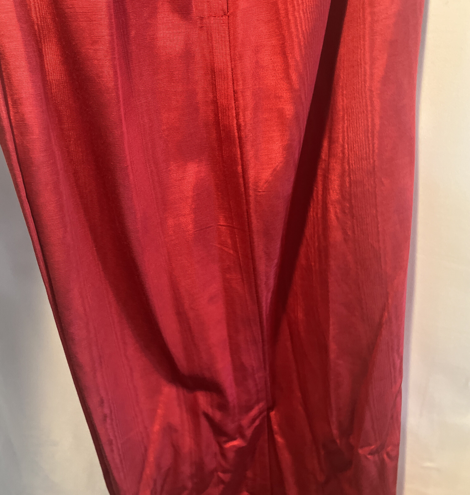 Vintage Watters and Watters Pink Formal Skirt Top Set Peplum Short Sleeve Sz 10