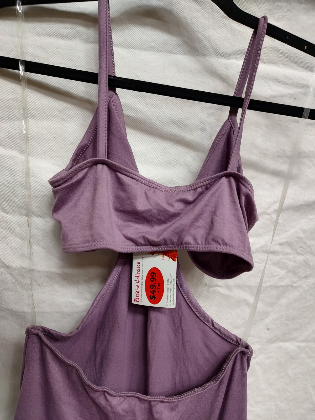 Codigo, Paradise Collection Floor Length Pale Purple Dress. Small. Style D8265-A
