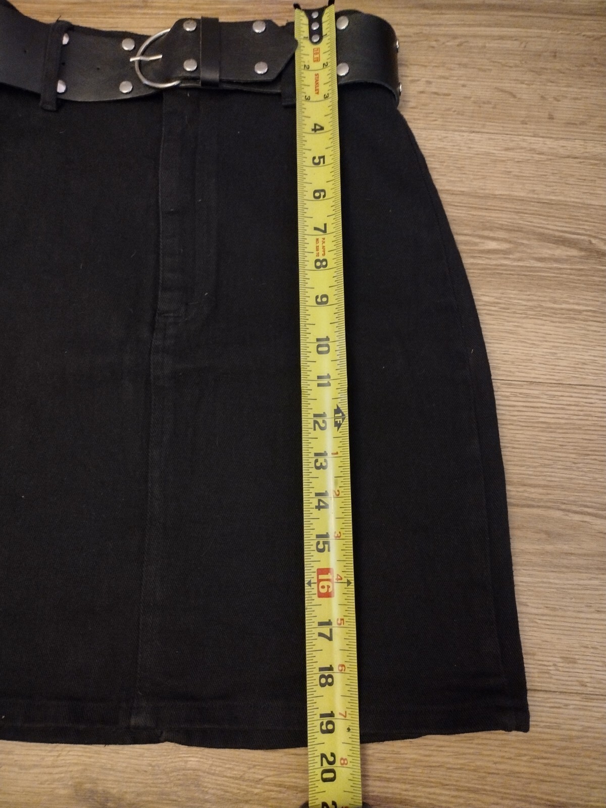 Vintage Kayo Of California Black Skirt Size 3 USA Made Runs Small See Photos