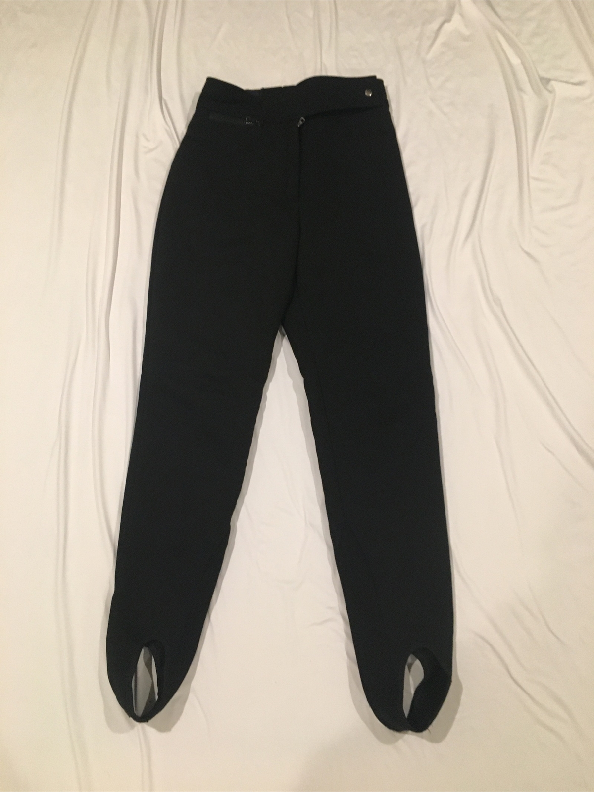 Profile Women’s High Waist Black Fitted Snow Ski Pants Snowboard Size 10 Regular