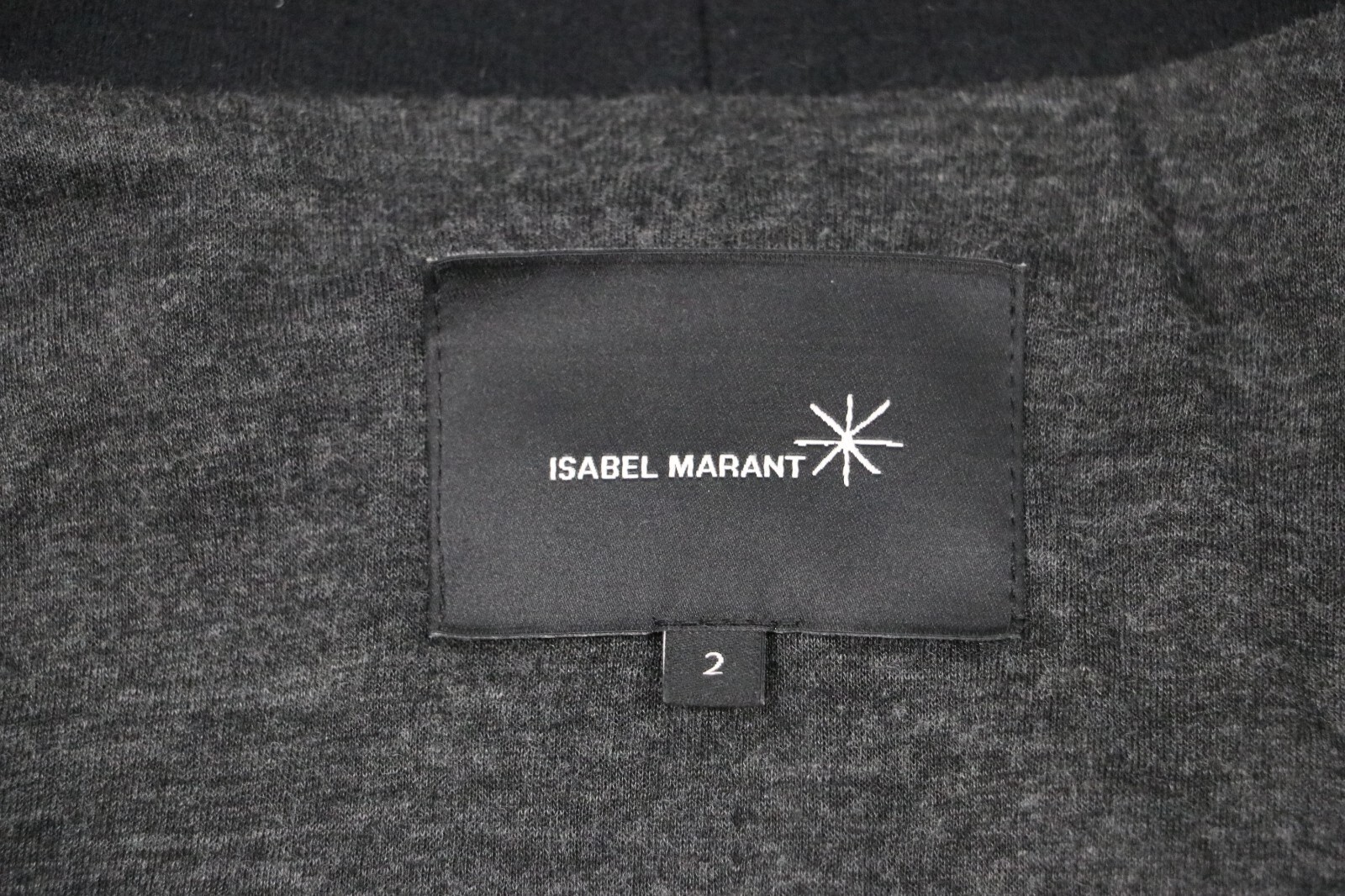 ISABEL MARANT Black Wool/Viscose Jacket Womens Sz S/2