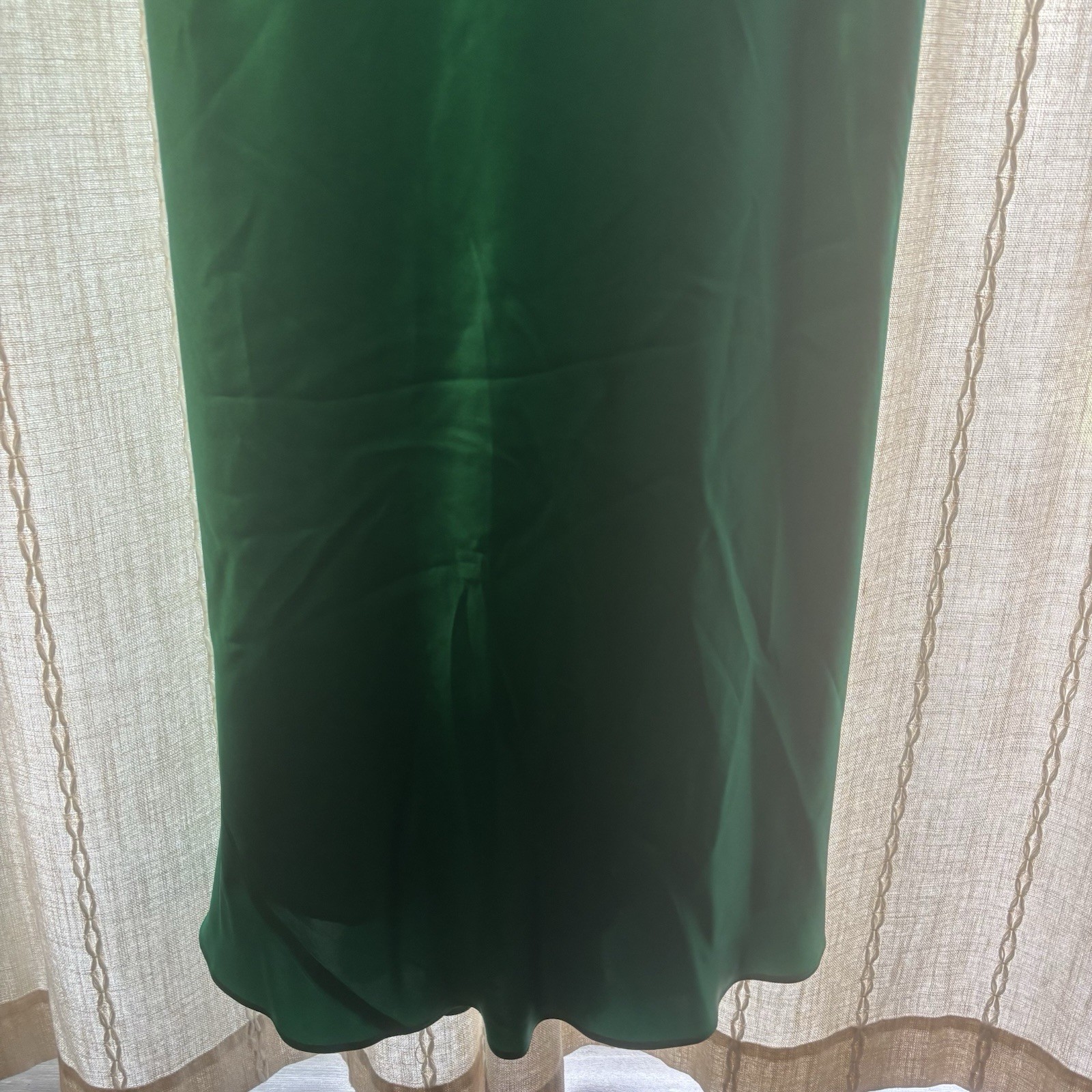 Cachet, Vintage , Green Dress , Silk, Refer To Pics For Inf And Measurements.