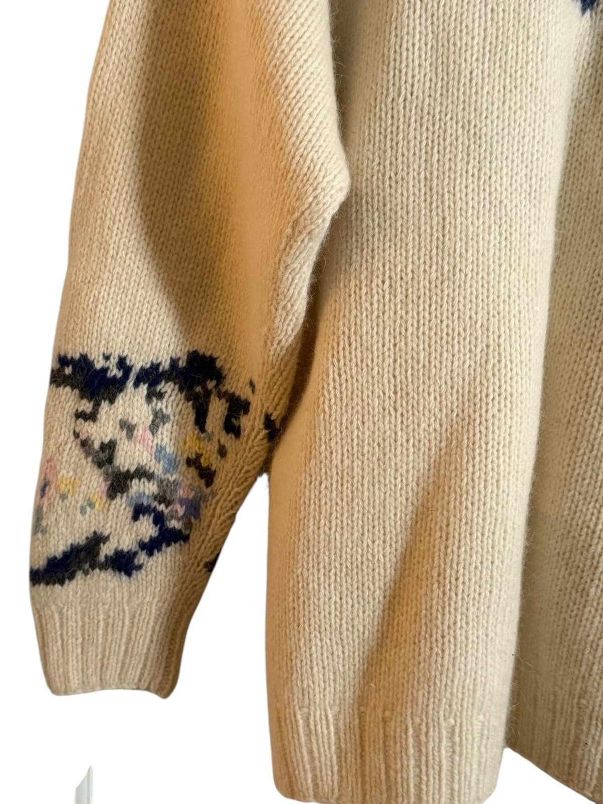 VTG Geoffrey Alexander Private Agenda Lambs Wool Angora Cottagecore Large EUC