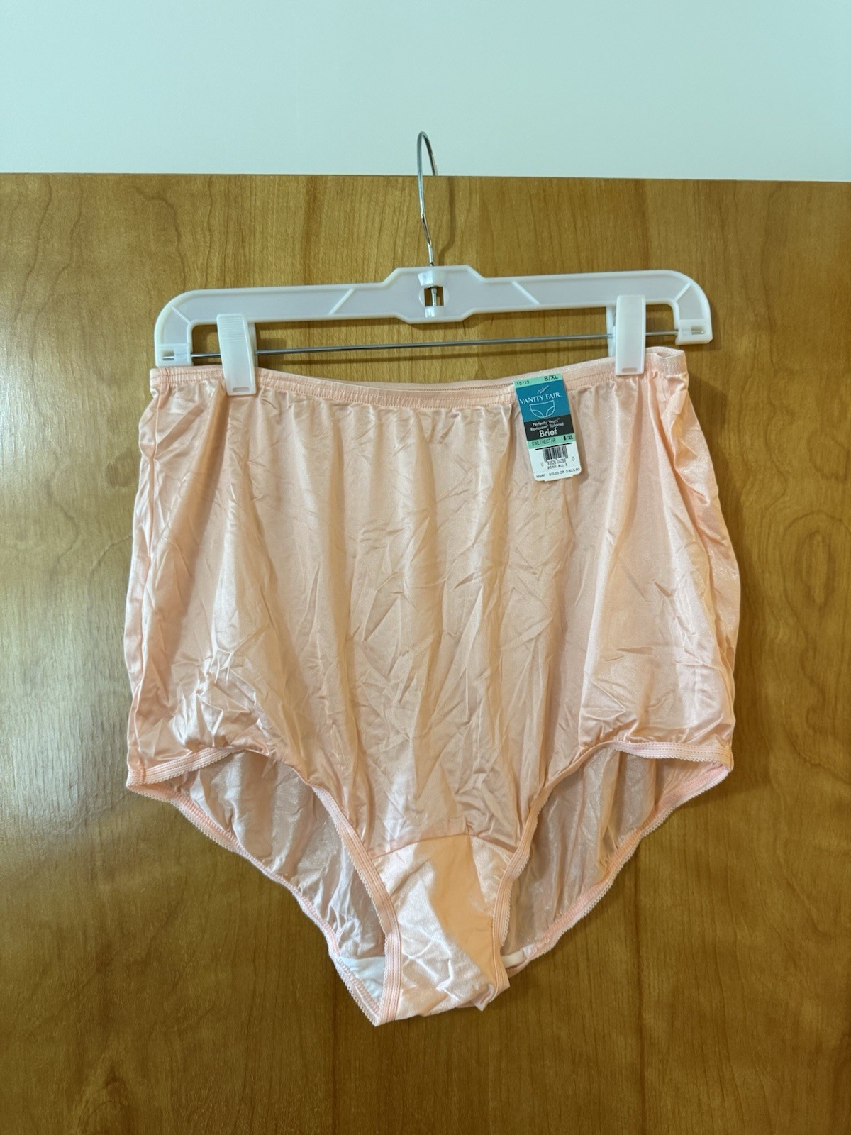 Vanity Fair Panties 15712 Brief Sweet Nectar Granny Panty Tagless NWT 8 XL