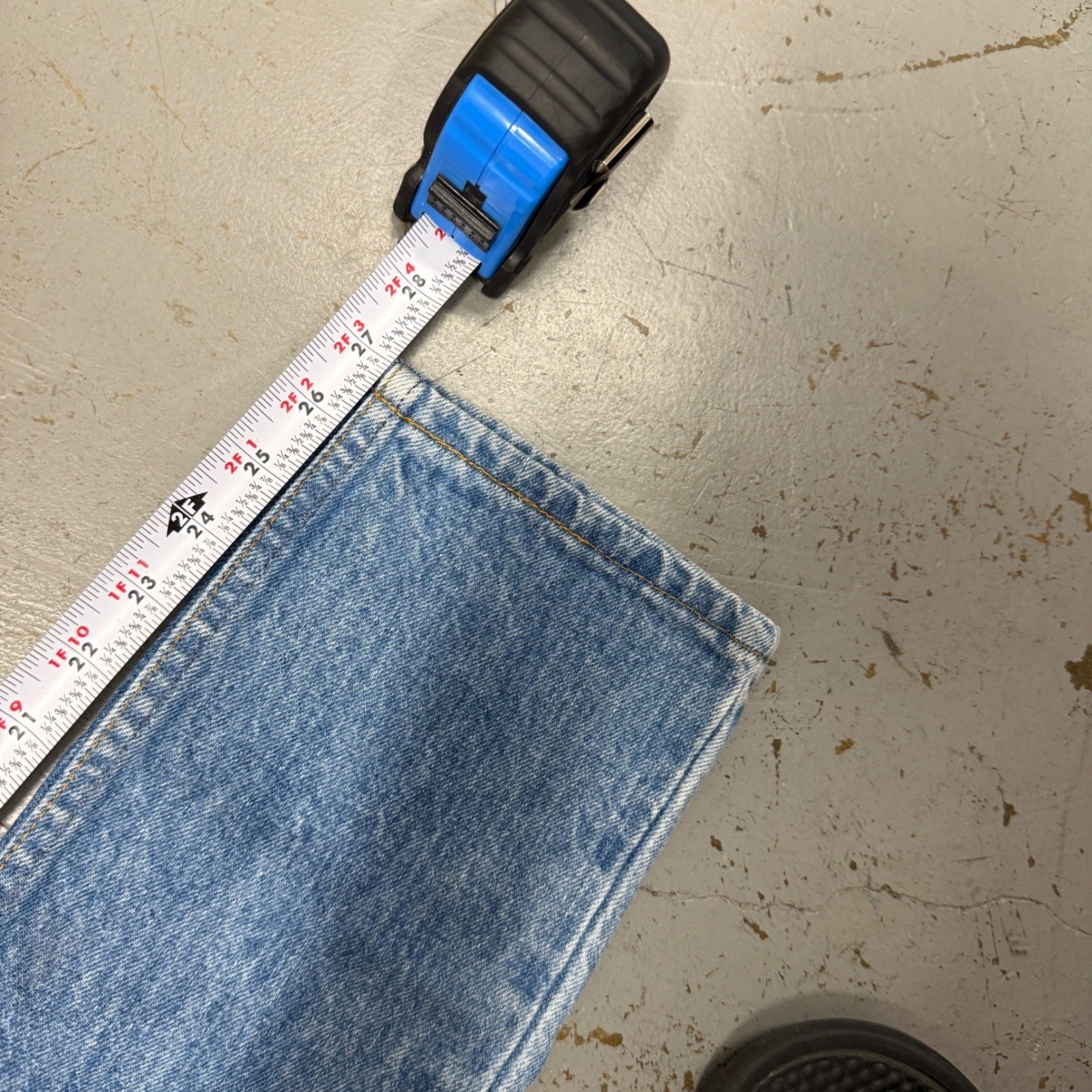 Vintage Levi’s 705 Student Jeans Blue Orange Tab Women’s Made in USA 27 x 27