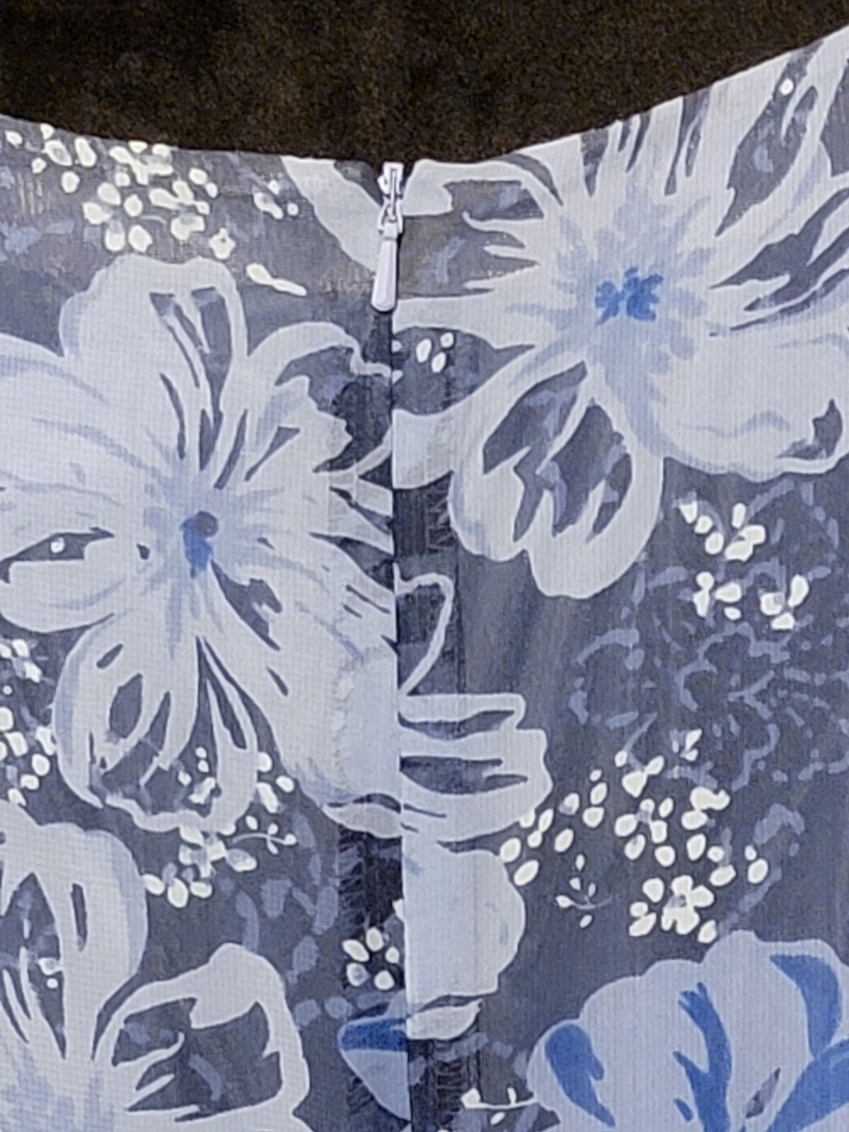 VTG 1980’s MISS DORBY SLEEVELESS LONG FLORAL DRESS w BLUE DRESSY JACKET SIZE 16