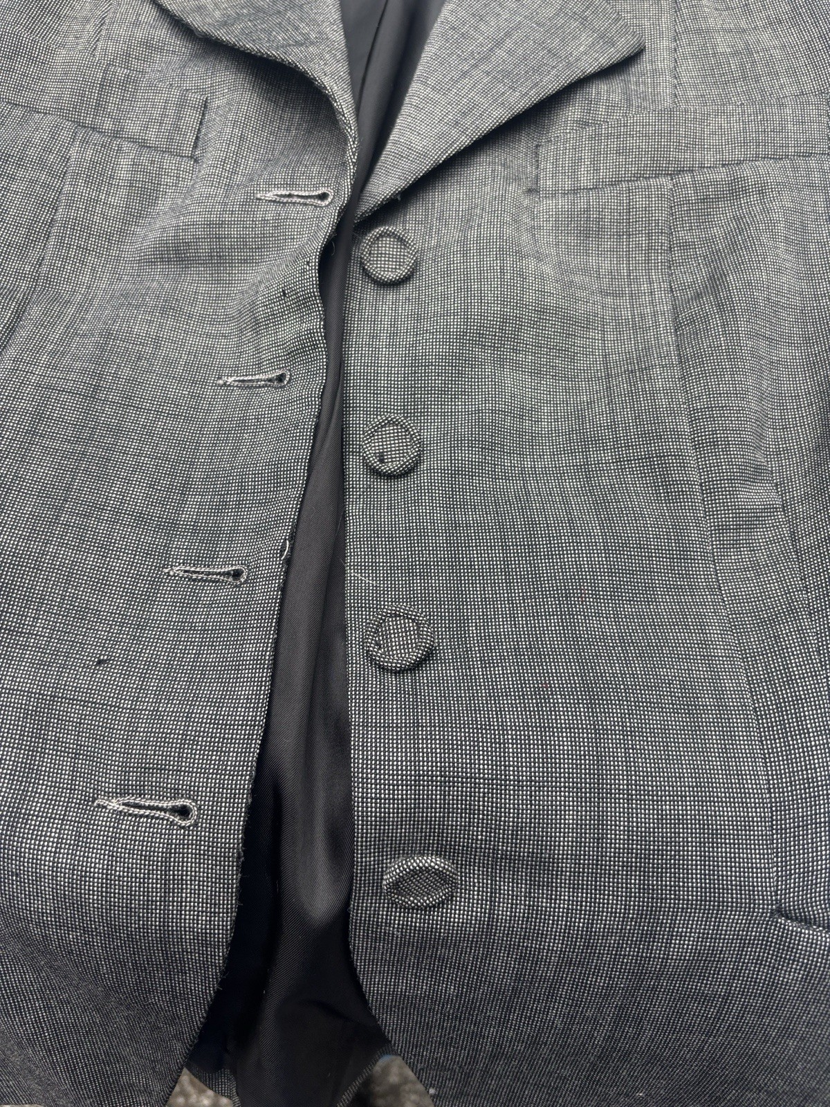 Vintage Norma Kamali 1980s Blazer Pockets Are Still Sealed 4 Button Front