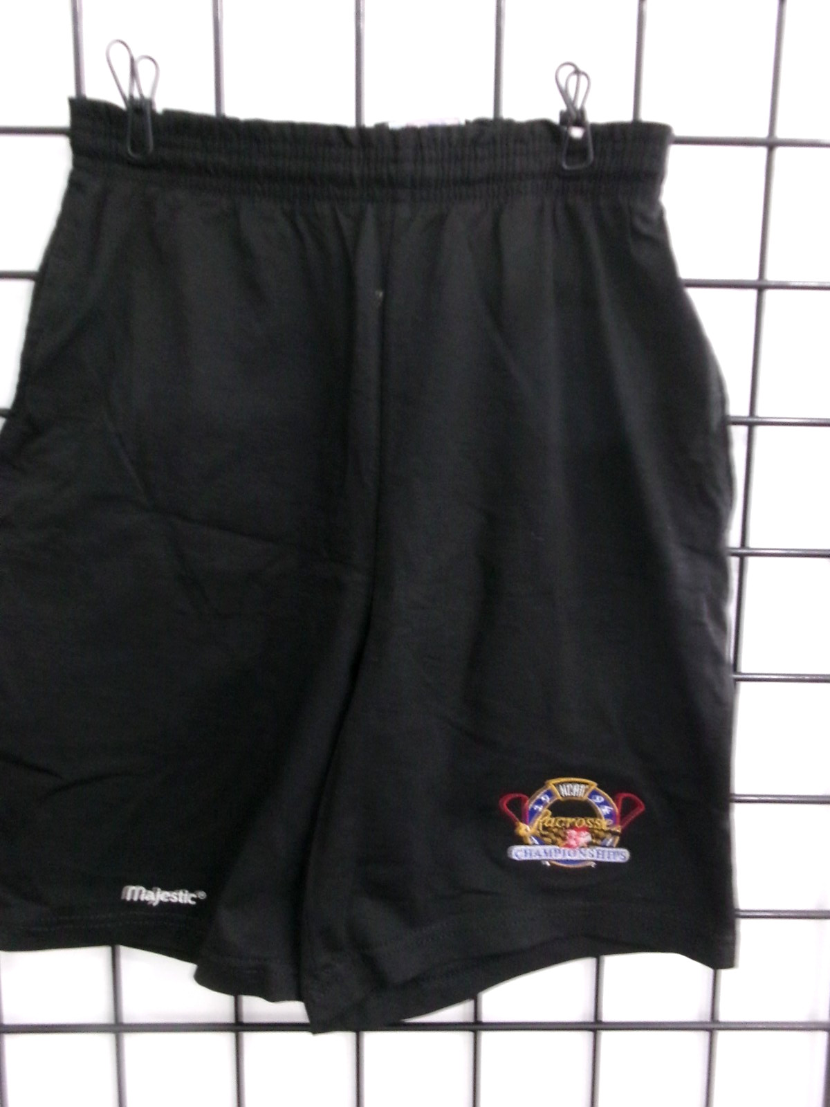 VINTAGE 1994 MAJESTIC 🔥SMALL / MEDIUM==26″ – 32″ WAIST / NCAA LACROSSE SHORTS
