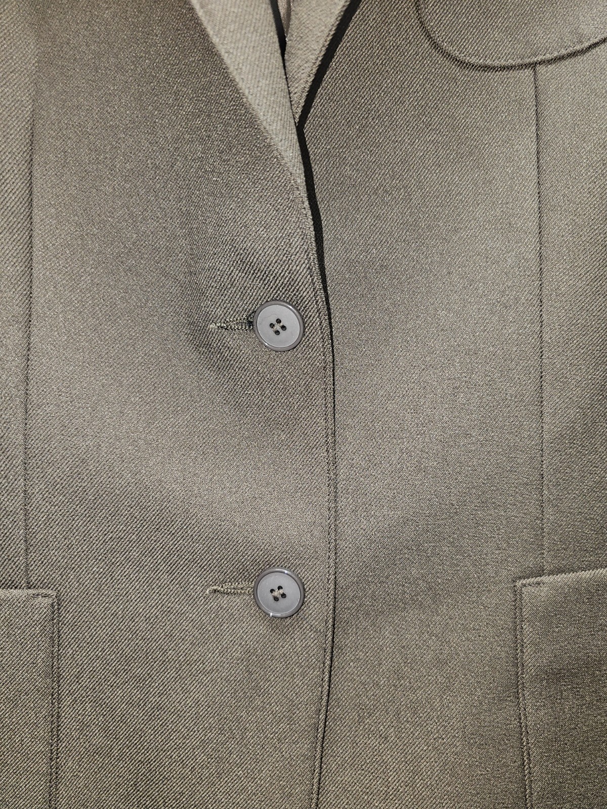 Vintage Haberdashery by Personal Wool Jacket Womens Sz 6 Academia 90s Minimalist