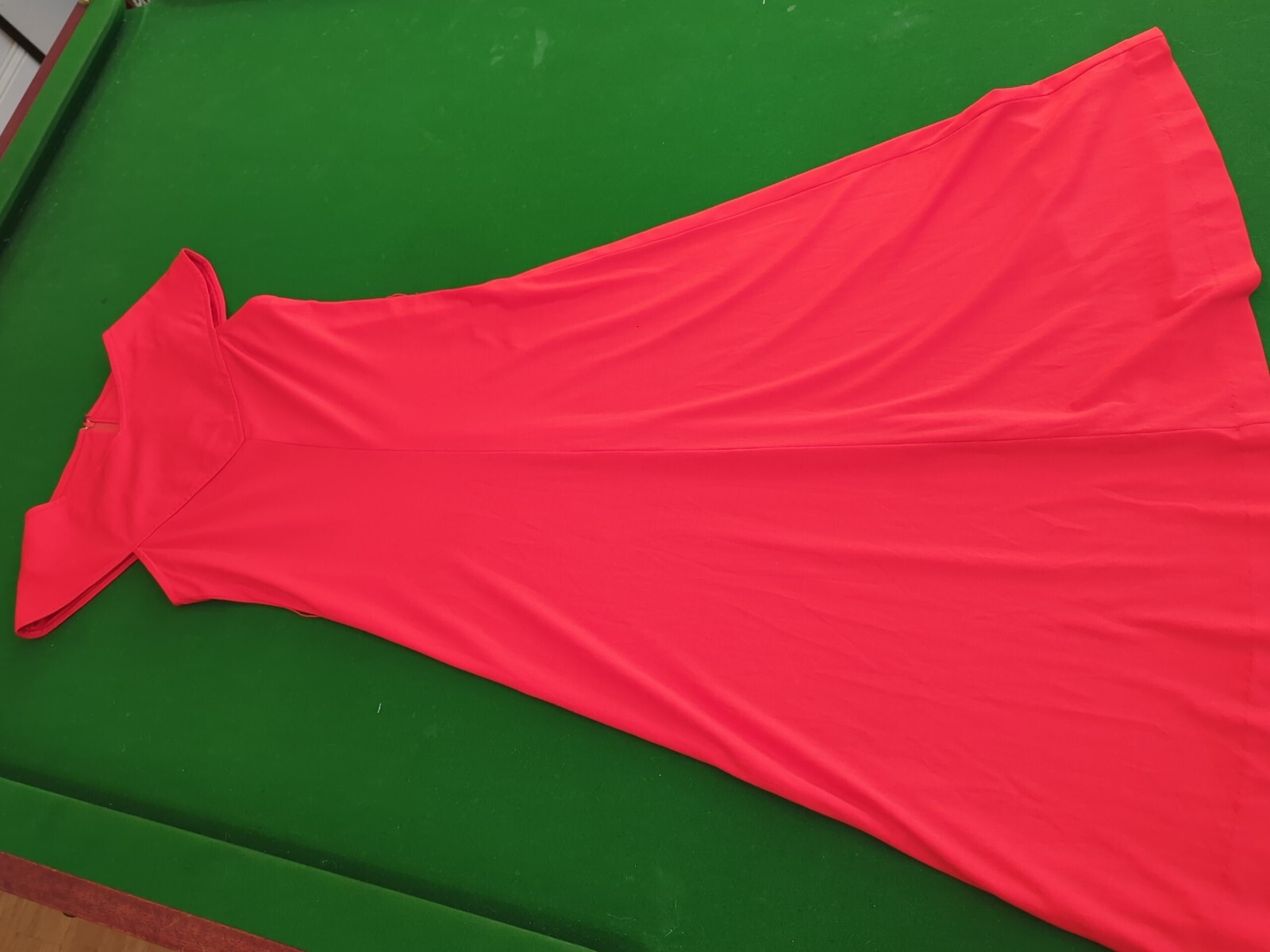 VINTAGE 70s Dress RED XXS-XS fits AU 6-8