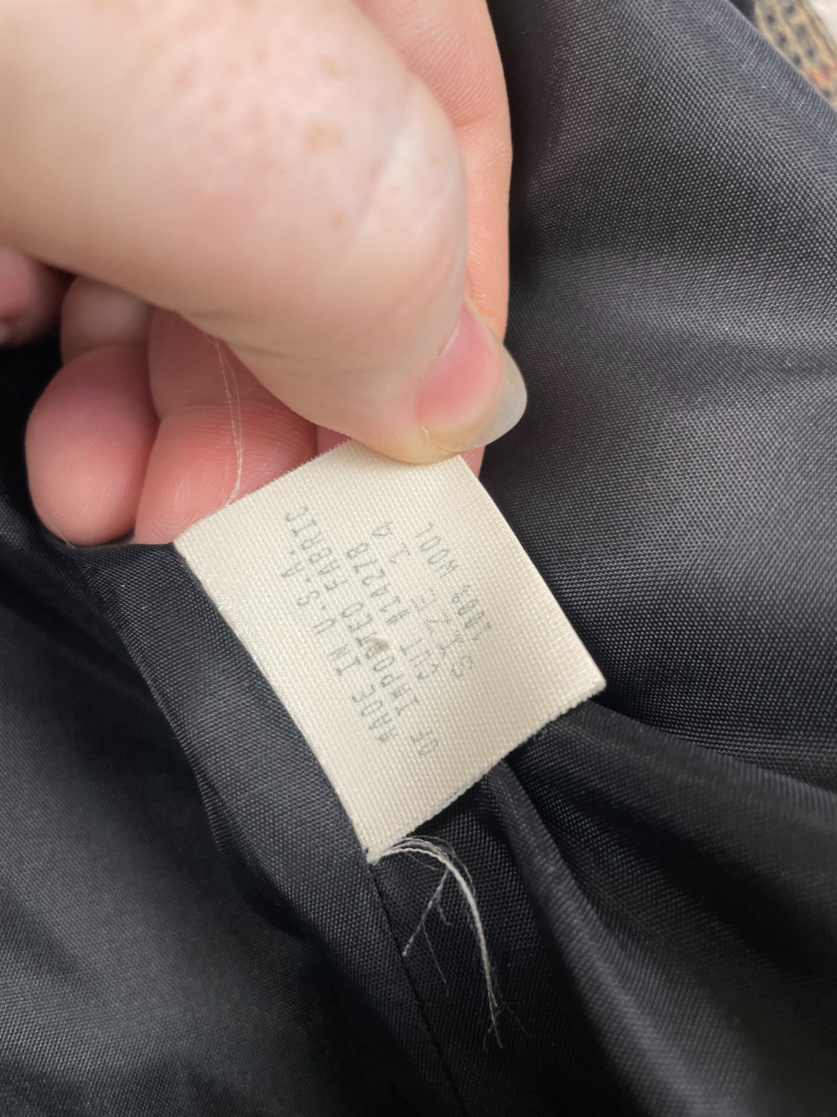 Vintage 80s Breeches Jacket Womens 14 Glen Plaid Houndstooth Wool Cropped Riding