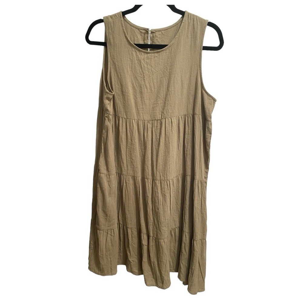Unbranded Hunter Green Sundress size XL EUC