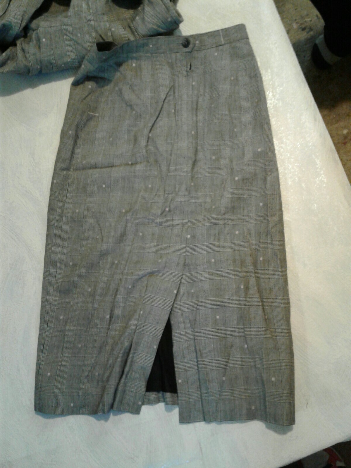 Vintage Sterling Cooper Women Size 4 2 Piece Suit 1940 Style Blazer Skirt (CB1)