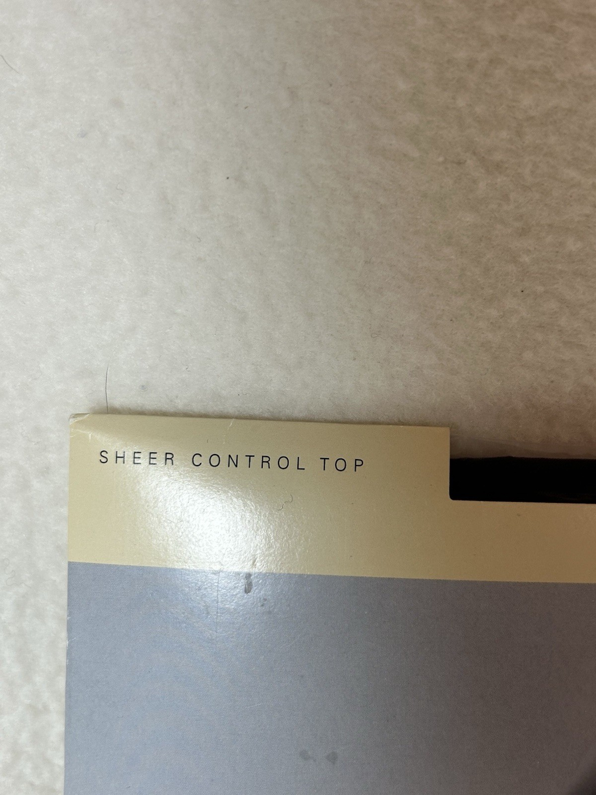 Ann Taylor Pantyhose Sheer Control Top Hosiery Sz M Off Black & Buff NEW 2 Pairs