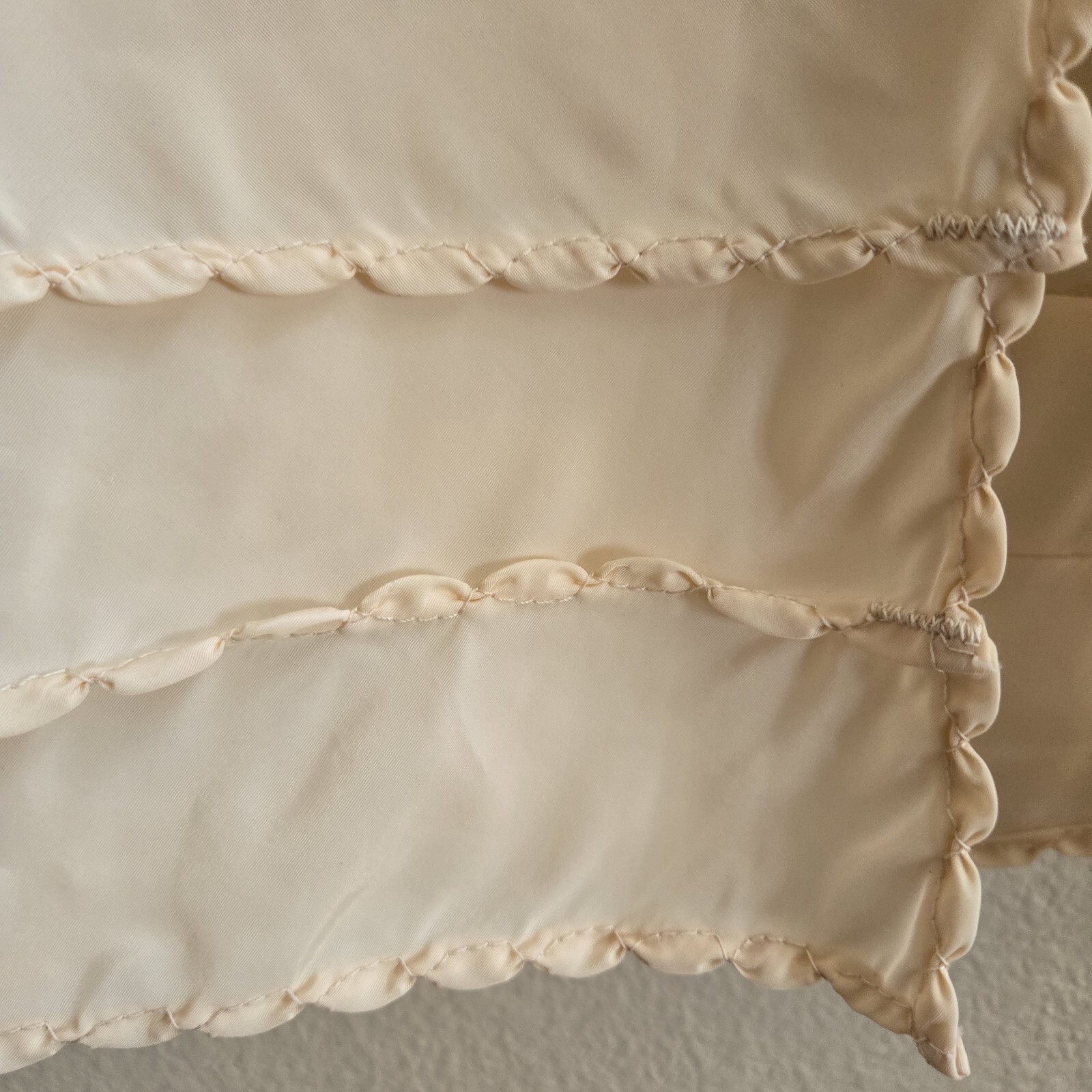 Snip-It Full Length Half Slip Blush Vintage 60s Poly Nylon Trimmable Small