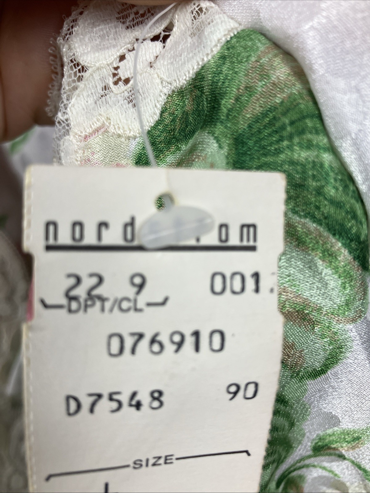 NWT NOS Natori Camisole Pretty Floral Embroidery Vintage