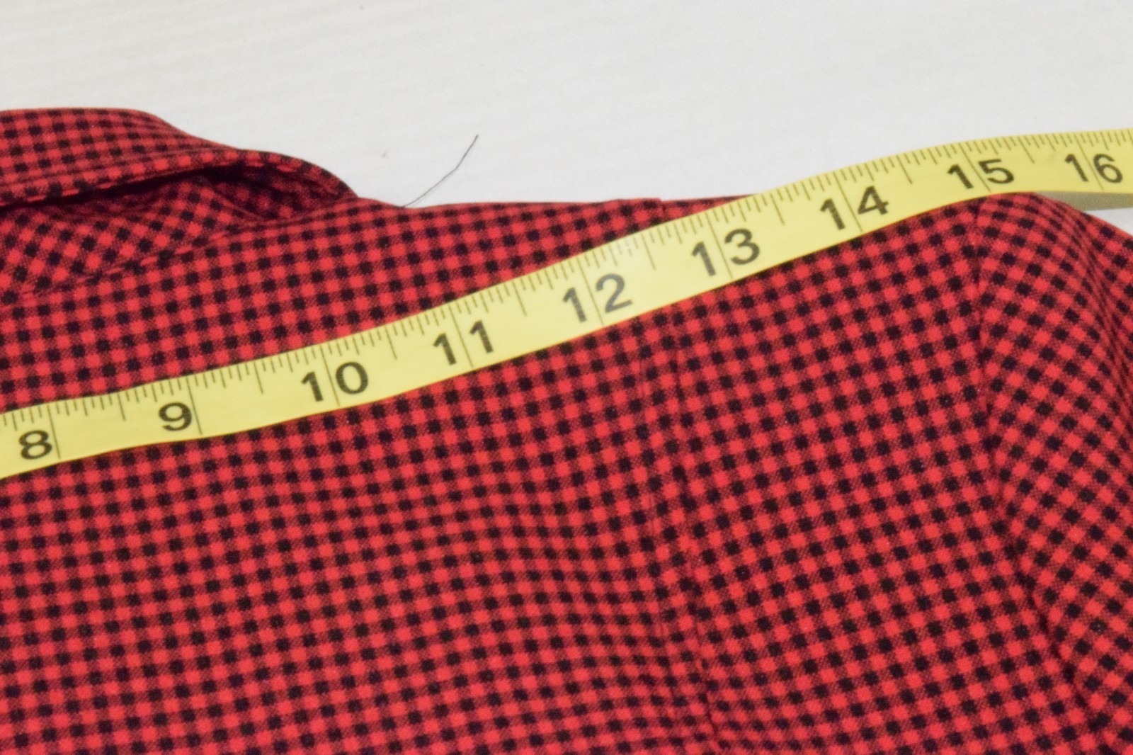 Vintage Suit Set First Option Size 6 80s Red Black Gingham Plaid Poly Made USA