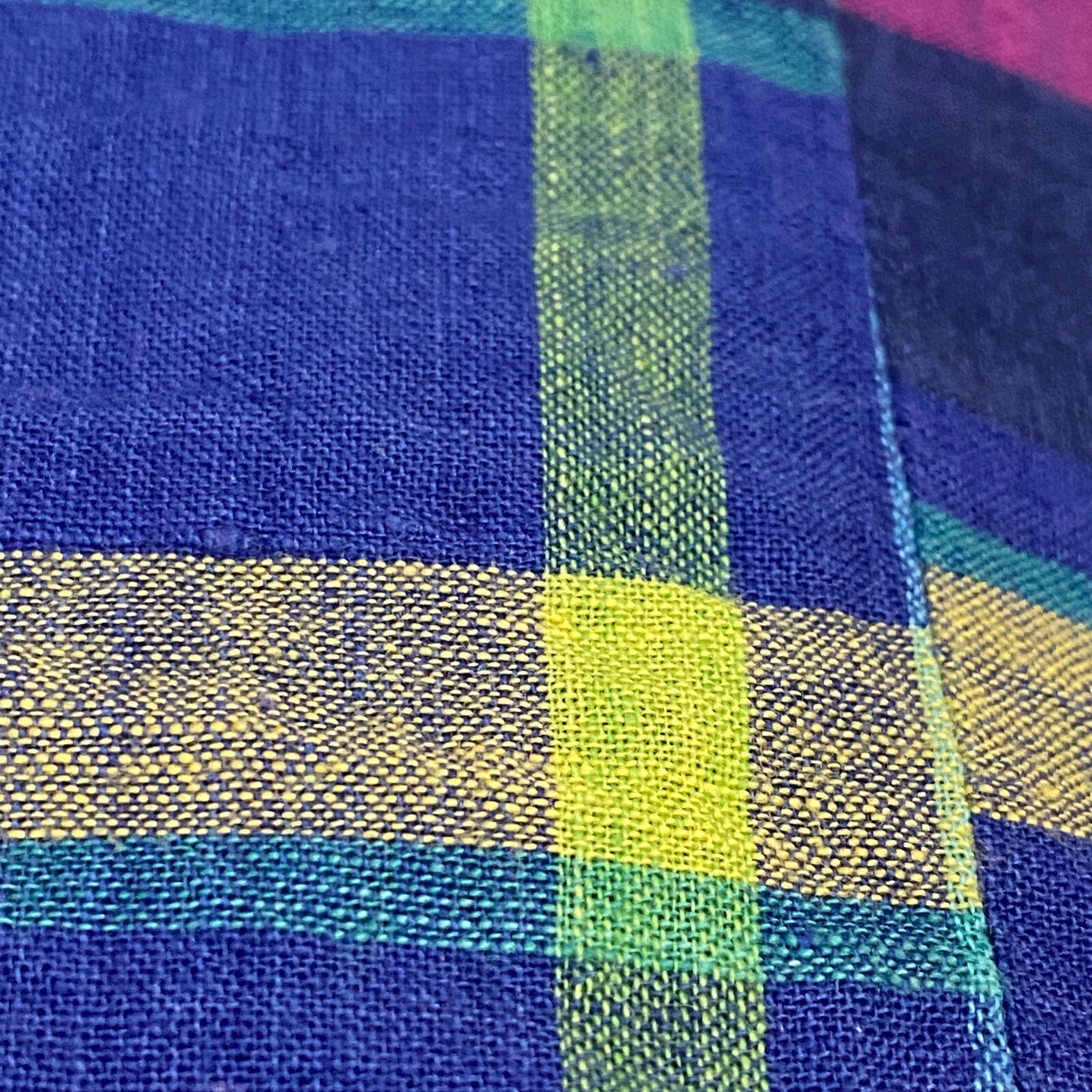 Vtg Plaid Jacket Blazer Chest 40in. Preppy Madres Sporty Academia OBR Summer d