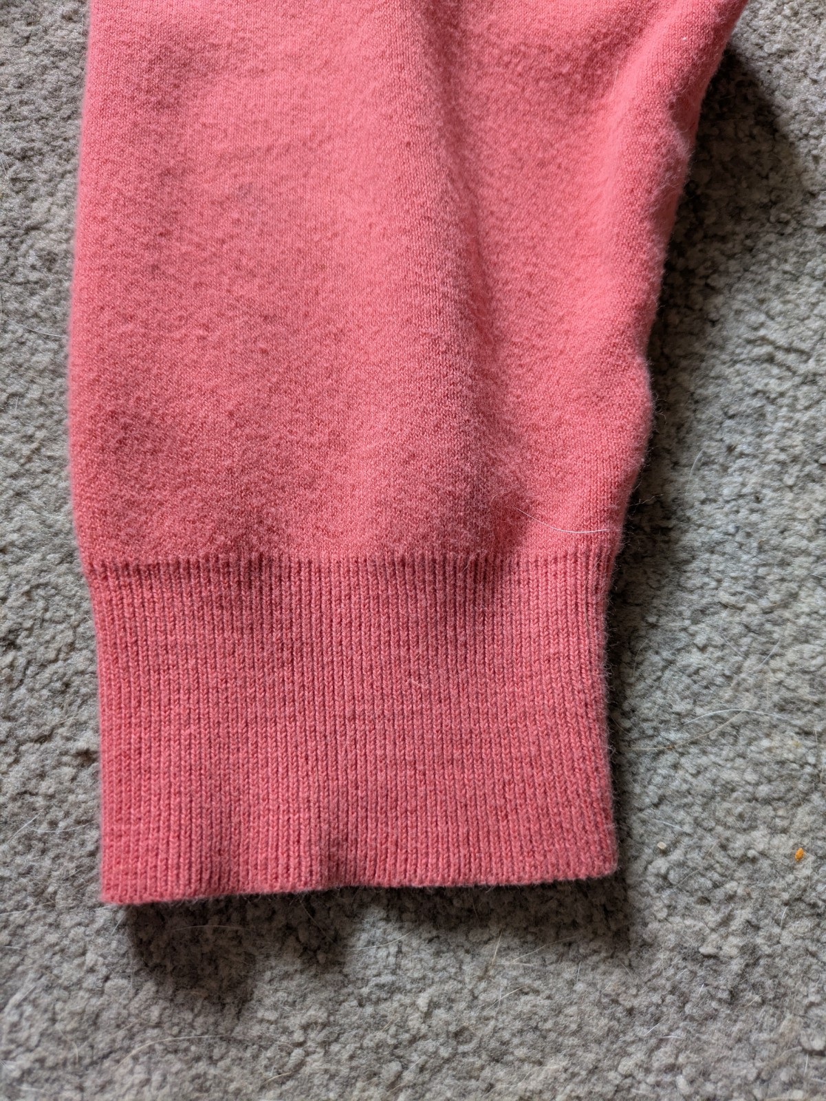 Vintage Saks Fifth Avenue Women’s Cardigan Pink – Sz Large Made In USA READ!