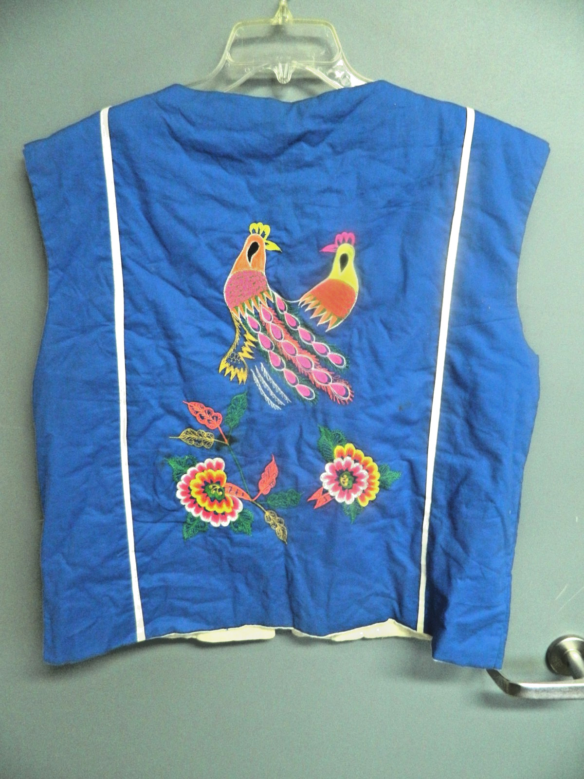 Vintage Embroidered Dragon Vest