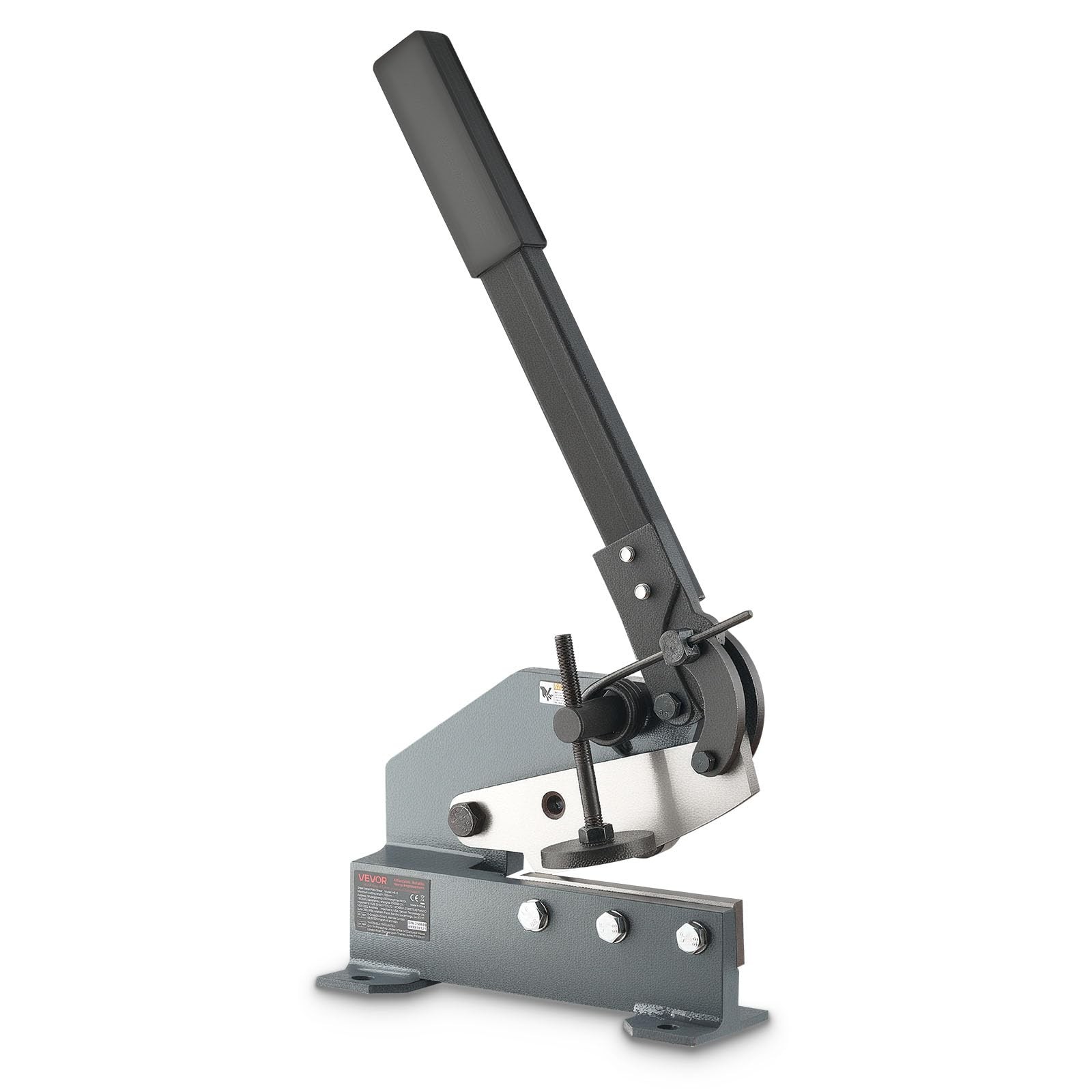 VEVOR 6in Manual Hand Plate Shear, Heavy Duty Sheet Metal Cutter