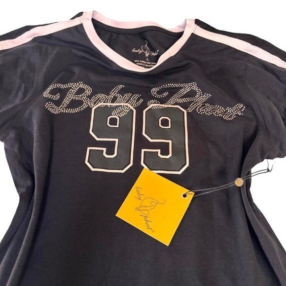 Y2K BABY PHAT BLING SPORTY MCBLING TOP LARGE NWT