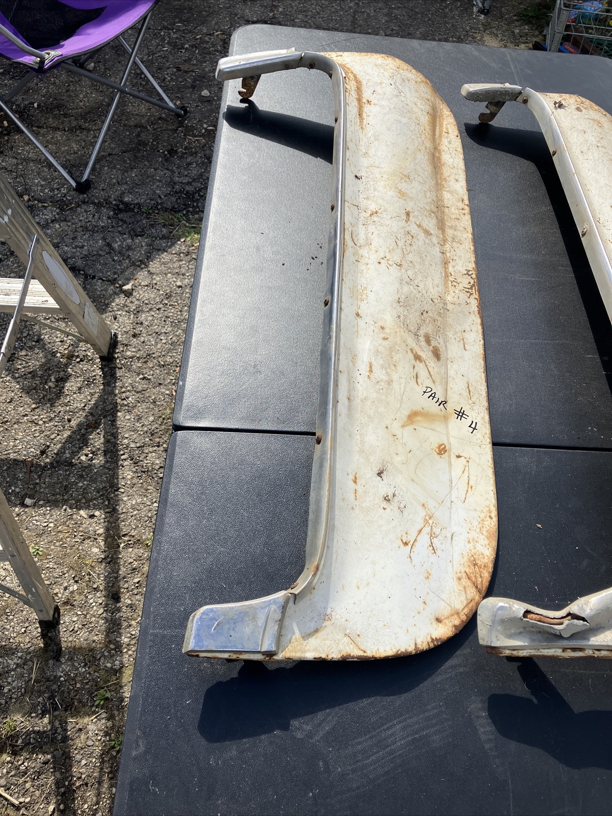 Pair Of Vintage 1950’s 1960’s 1970’s ? Fender Skirts
