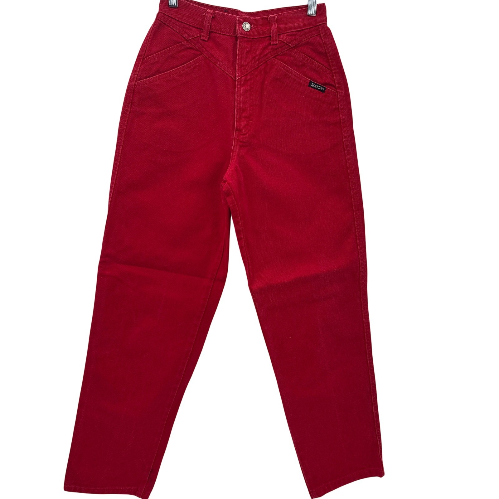 Rocky Mountain Clothing Co Jeans Women 28/7 Red High Waisted Western Cotton