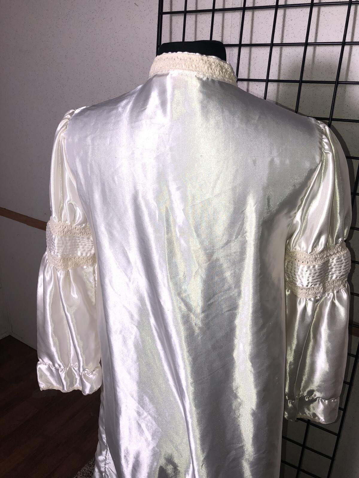 Vintage Lise Stevens Silk-like Size M Victorian Style Long Gown