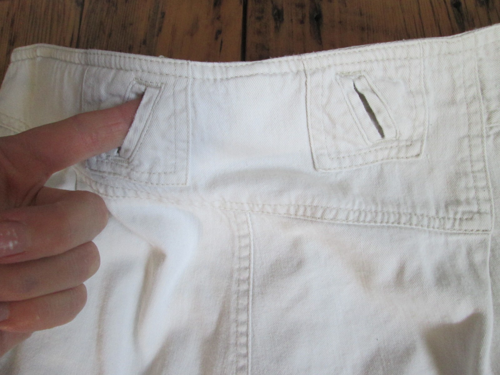 Vintage Zeppelin 80s 90s Pants 30×30 White Pleated High Waist Tapered Paper Bag