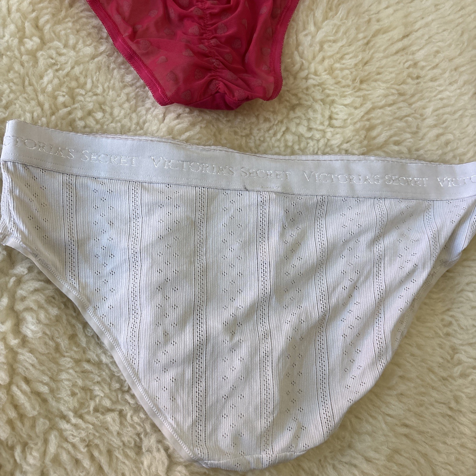 Vintage Lote 10 Pink/victoria Secrets Pantis #092