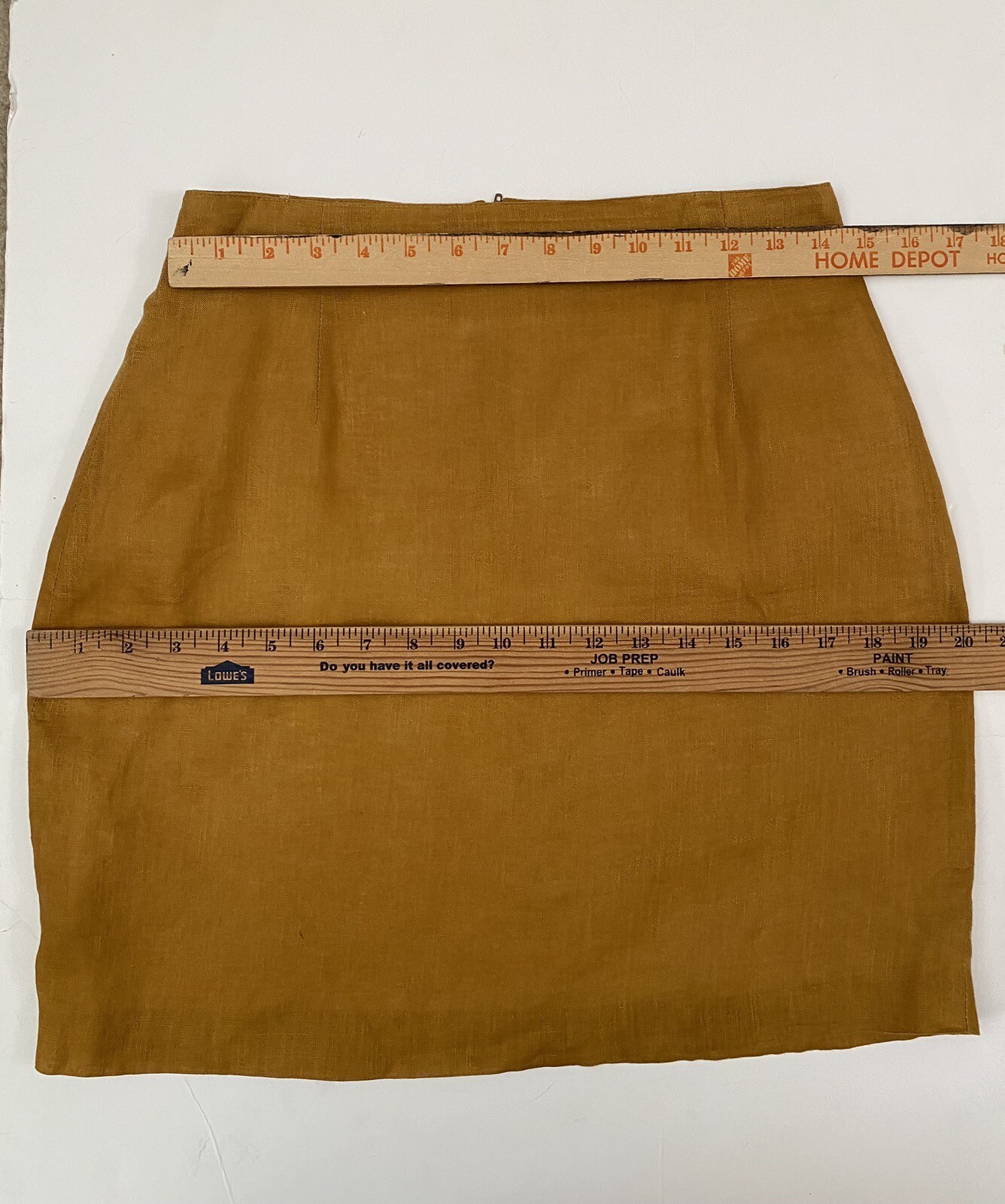 Vintage Nina K Linen Two Piece Skirt Suit Label Size 8 See Measurements