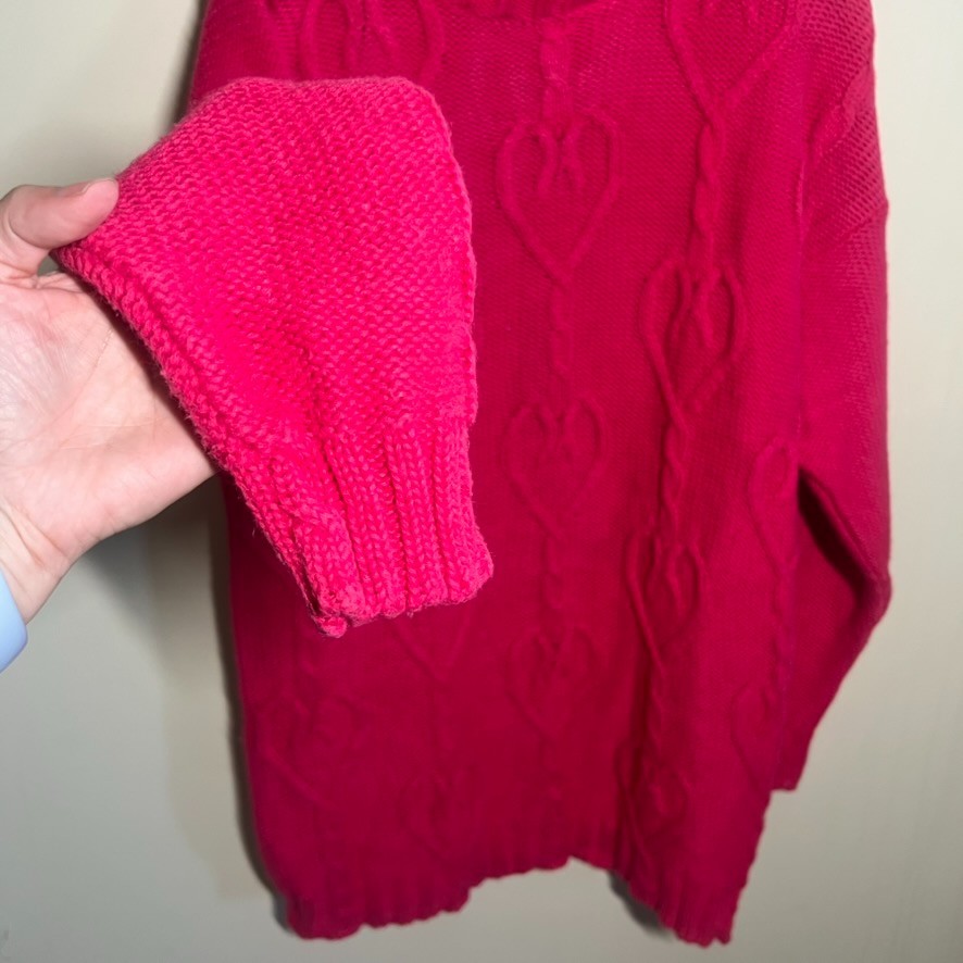 Vintage 90s Cardigan Pink Preppy Tennis Sweater Small County Seat Nuovo Hearts