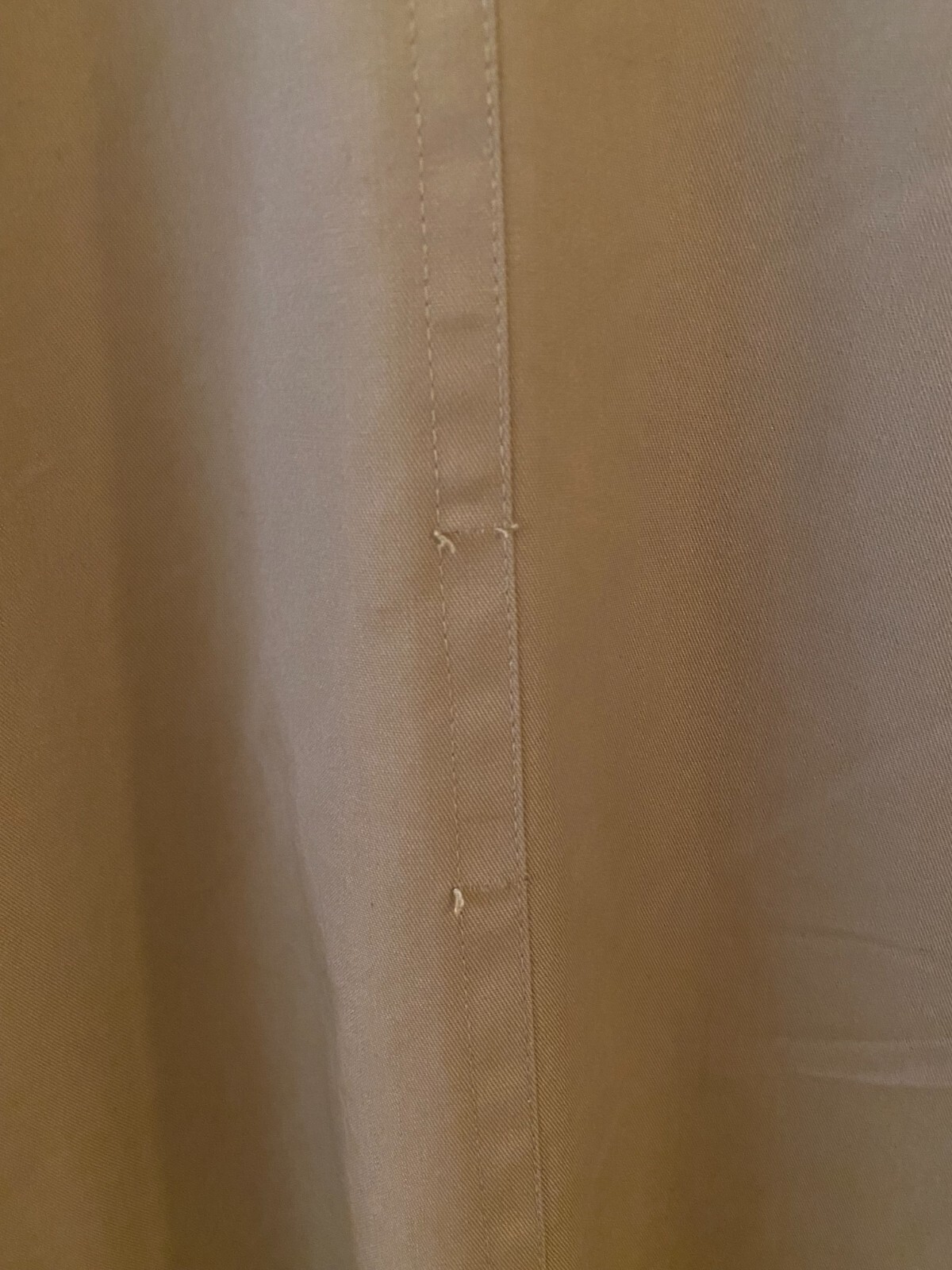 Yves Saint Laurent Collection Trench Coat with fur lining 1980s VTG