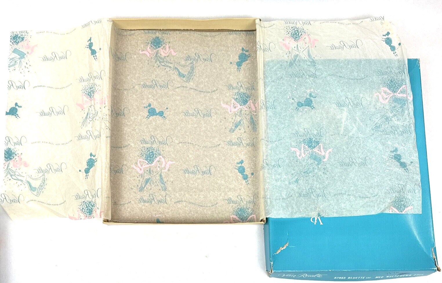 Vintage Van Raalte Lingerie Box 1950s Packaging Advertising