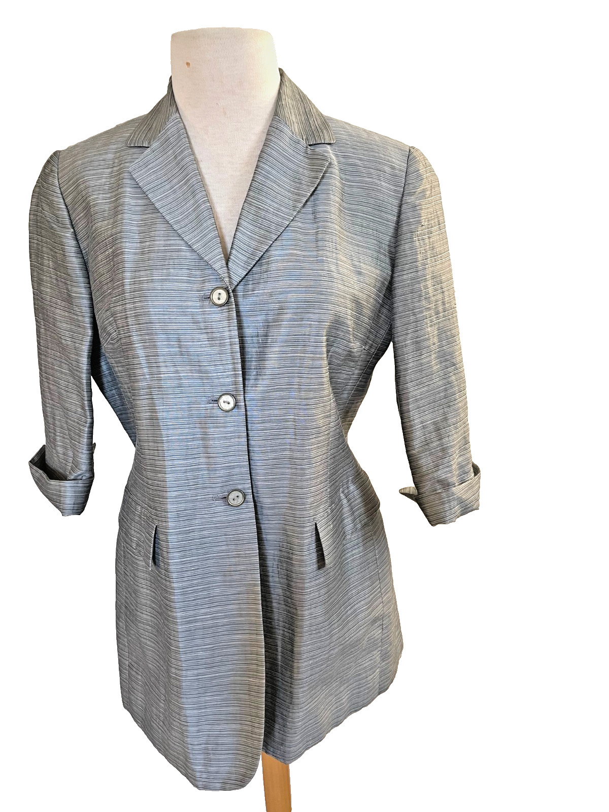 Vintage Rena Rowan Linen Blazer