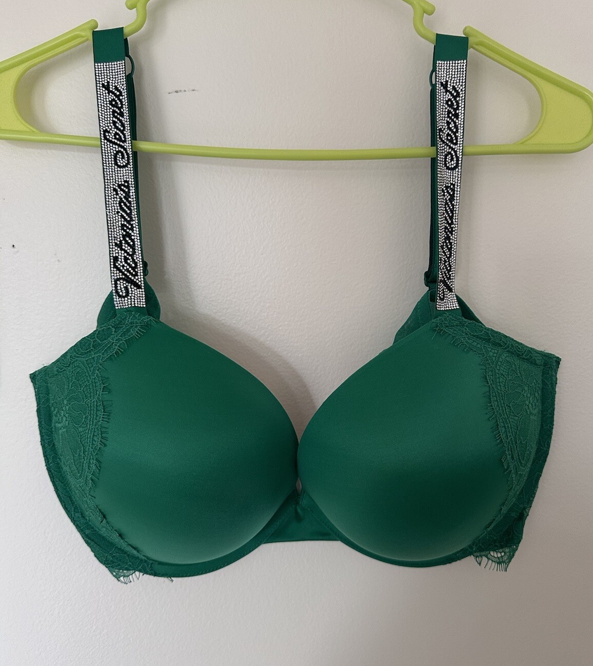 Victoria’s Secret Bra 38 DD Green NWT