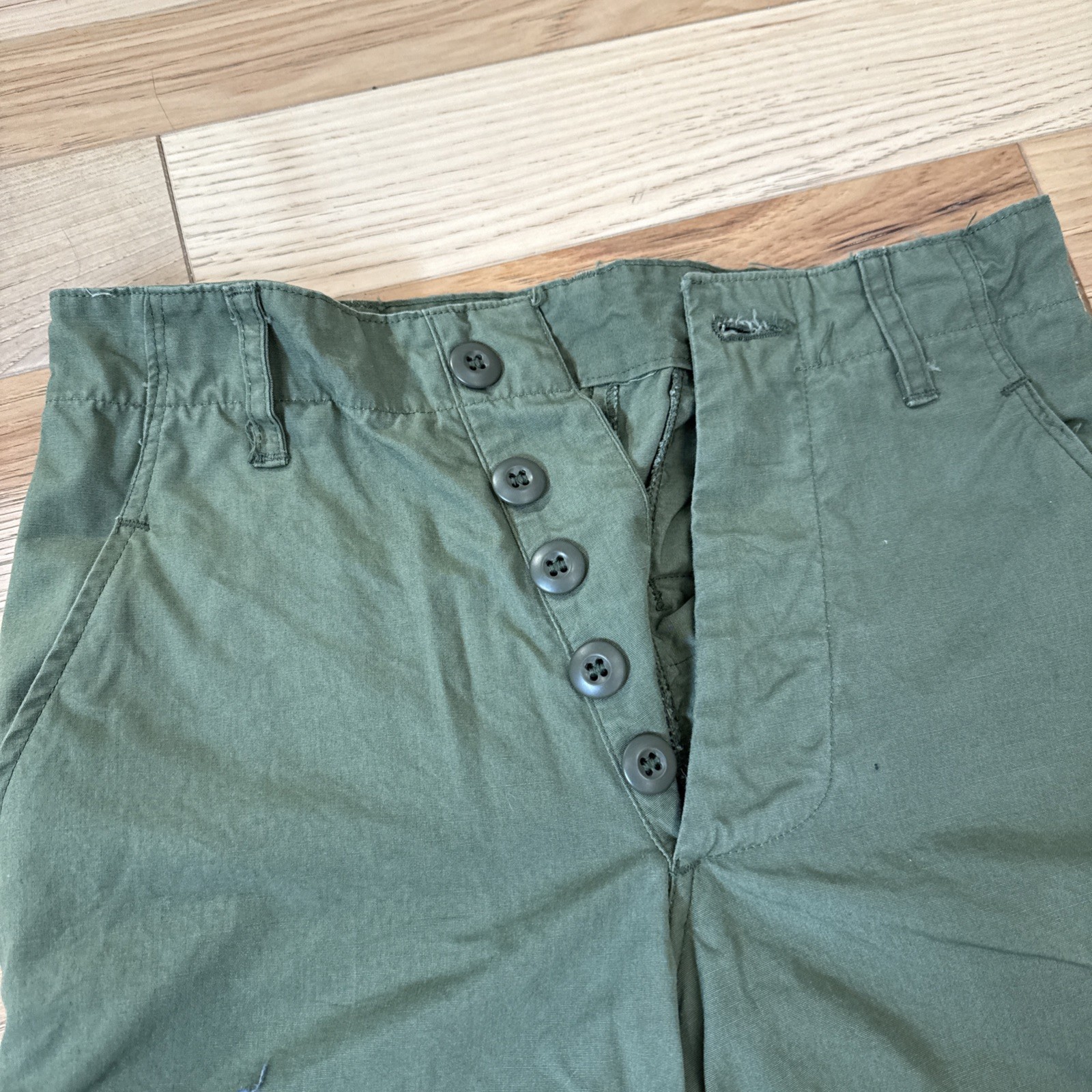 Vintage Vietnam Sateen OG-107 US Amy Pants Small 27×28 Type 1 Class 1 Size XS