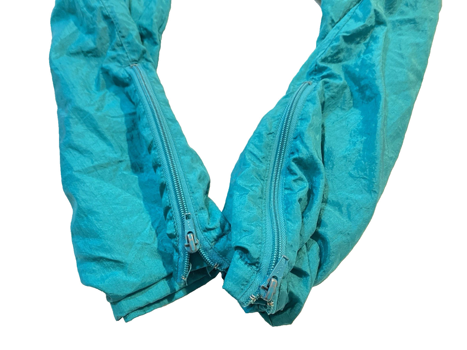 Vintage Unisex Track Suit Retro Size L Teal/Red/Blue 80’s